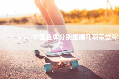 中卫中国金牌分别是哪几项荣誉称号