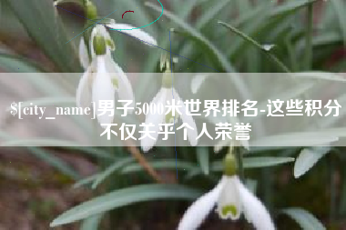 中卫男子5000米世界排名-这些积分不仅关乎个人荣誉