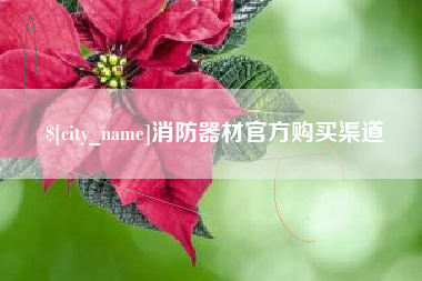 中卫消防器材官方购买渠道