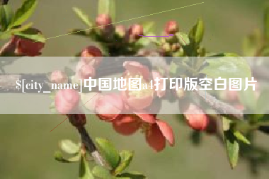 中卫中国地图a4打印版空白图片