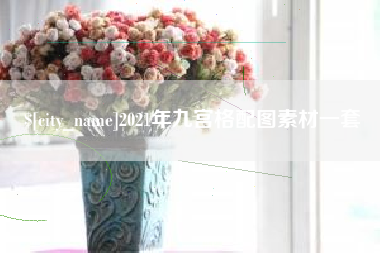 中卫2021年九宫格配图素材一套