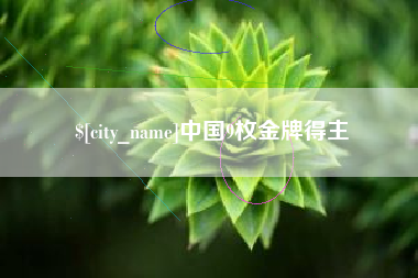 中卫中国9枚金牌得主