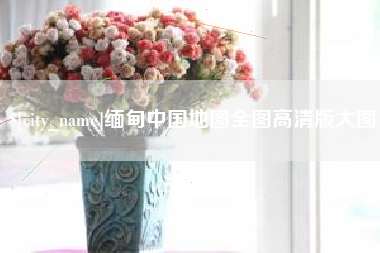 中卫缅甸中国地图全图高清版大图