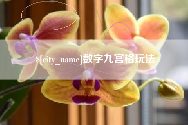中卫数字九宫格玩法