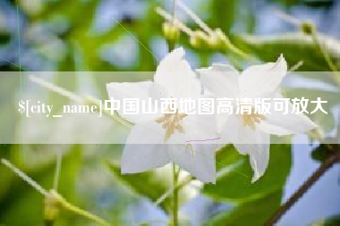 中卫中国山西地图高清版可放大