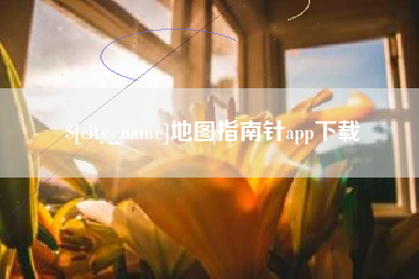 中卫地图指南针app下载
