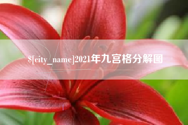 中卫2021年九宫格分解图