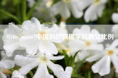 中卫中国消防救援学院男女比例