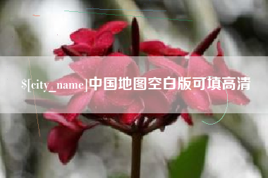 中卫中国地图空白版可填高清