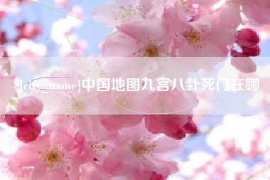 中卫中国地图九宫八卦死门在哪