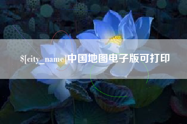 中卫中国地图电子版可打印