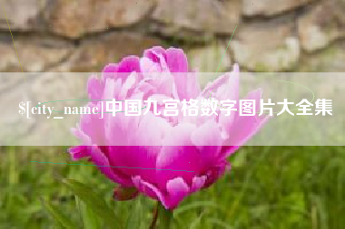 中卫中国九宫格数字图片大全集