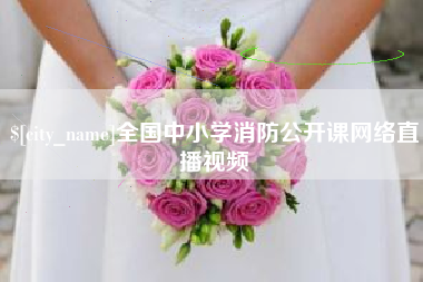 中卫全国中小学消防公开课网络直播视频