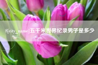 中卫五千米世界纪录男子是多少