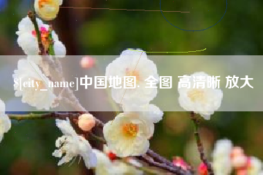 中卫中国地图. 全图 高清晰 放大