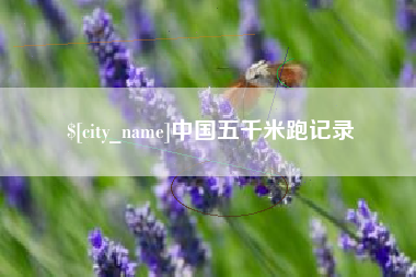 中卫中国五千米跑记录