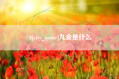 中卫九金是什么
