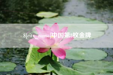 中卫中国第8枚金牌