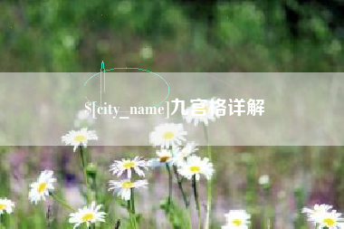 中卫九宫格详解