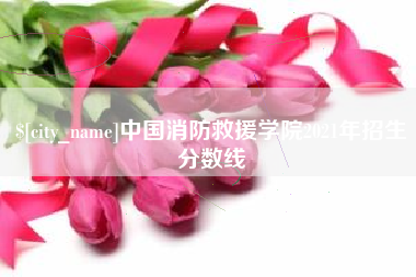 中卫中国消防救援学院2021年招生分数线