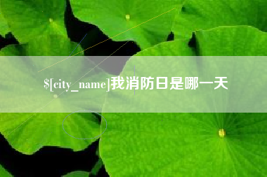 中卫我消防日是哪一天