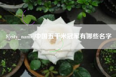 中卫中国五千米冠军有哪些名字